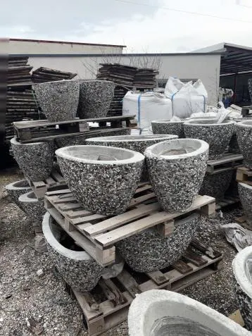 Beton Saksı - Küre - Görsel 3