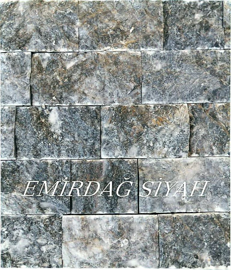 Patlatma Taş - Emirdağ Siyah